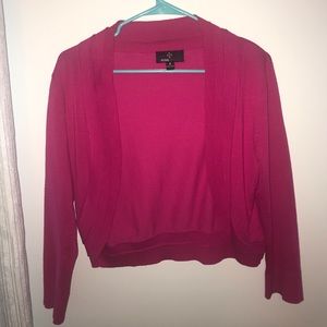 Women’s S | Fuchsia shrug/sweater | Ronni Nicole